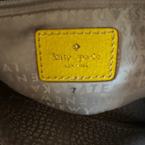 kate spade bright yellow dome satchel with double handles - Picture 12 of 12